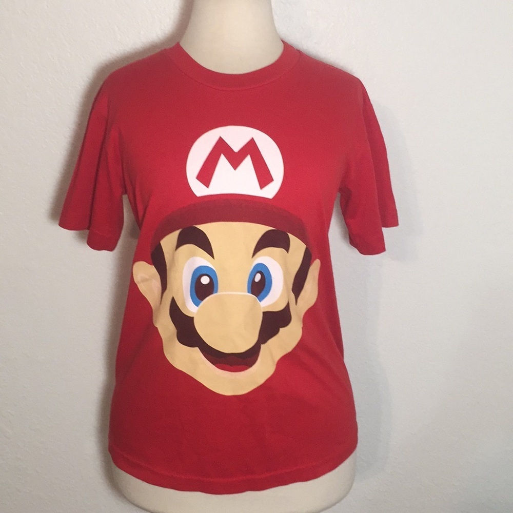 Classic Game Super Mario Graphic T Shirt Nintendo - Picture 2 of 5